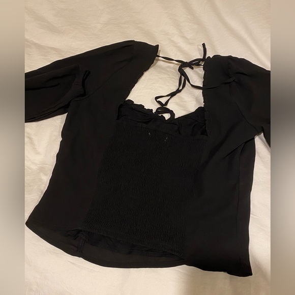 Abercrombie Long sleeve sweetheart top - Picture 3 of 4